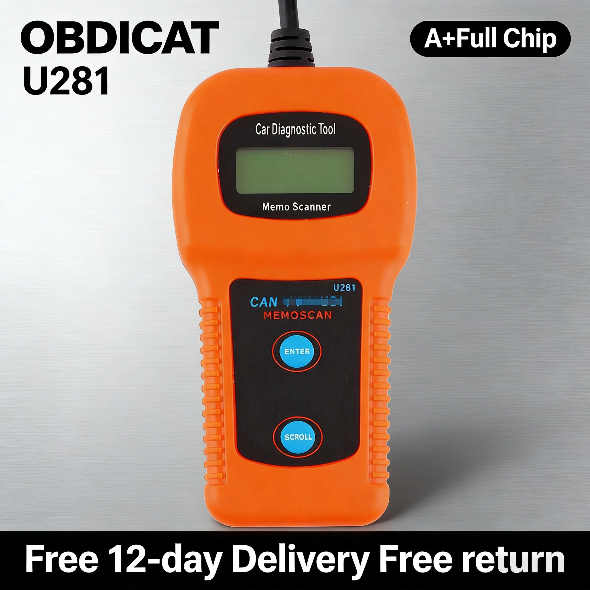 

Memoscan U281 for A UDI VW SEAT CAN-BUS OBD2 OBDII Code Scanner U281 OBD2 Engine Code Reader CAN BUS OBD2 Scan tool