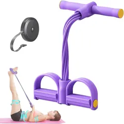1 PC Pedal Pulling Artifact with Slimming Tummy Sit-up Assistant Female Fitness Equipment Home Xiaoyanfei Pulling Rope