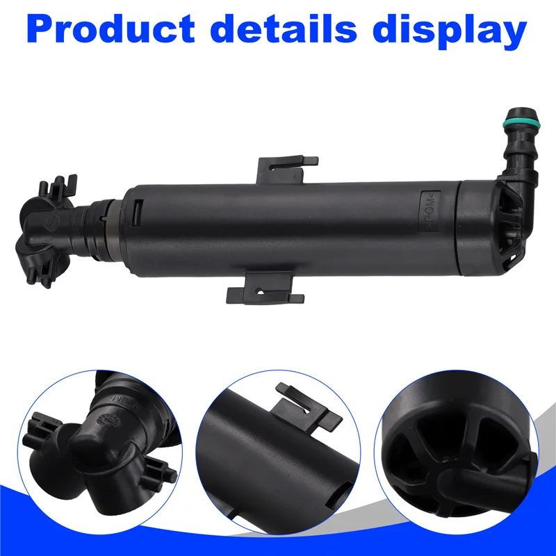 

NEW-Car Headlight Cleaning Washer Fluid Jet Headlight Washer Nozzle For Skoda FABIA II (542) ROOMSTER