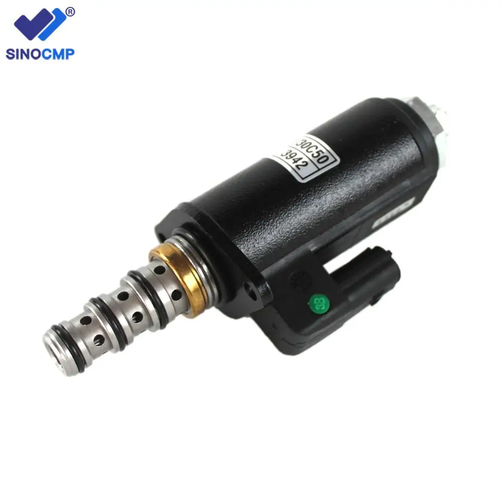 Excavator Solenoid Valve YB35V00005F1 KDRDE5K-31/30C50-122 SKY5P-17-A YN35V00048F1 30C50-122 for Kobelco SK-8 SK200-8 SK250-8