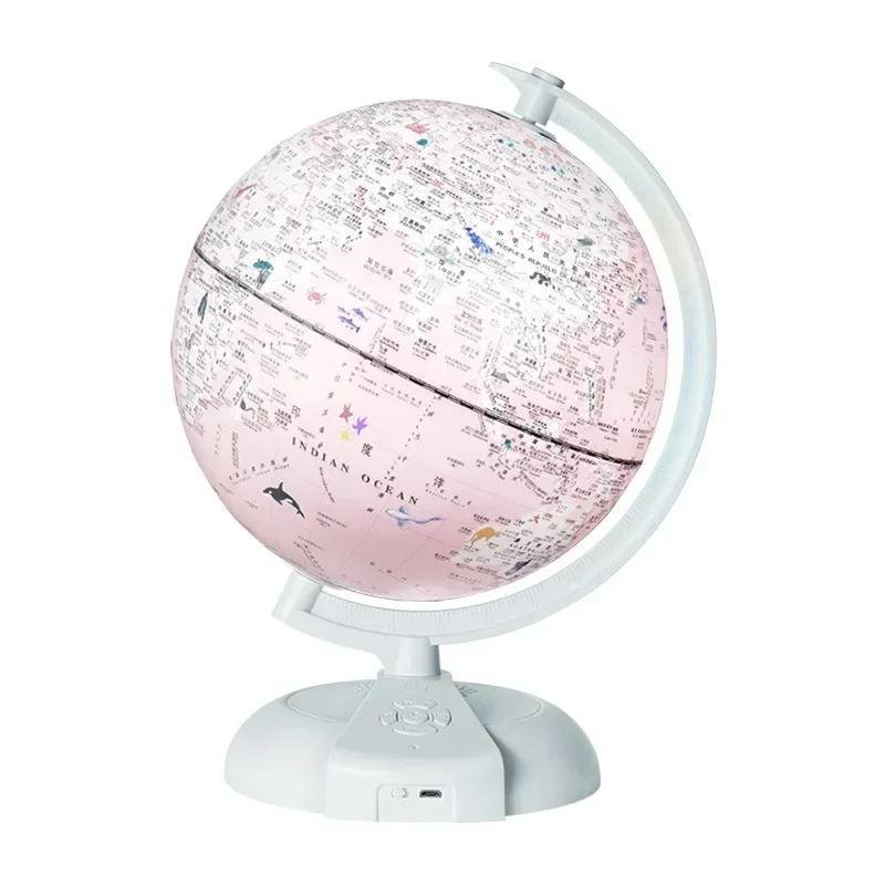 Lighting AI Double Intelligent Globe Teaching Prince Princess Intelligent Voice Interaction Material Reading Interaction