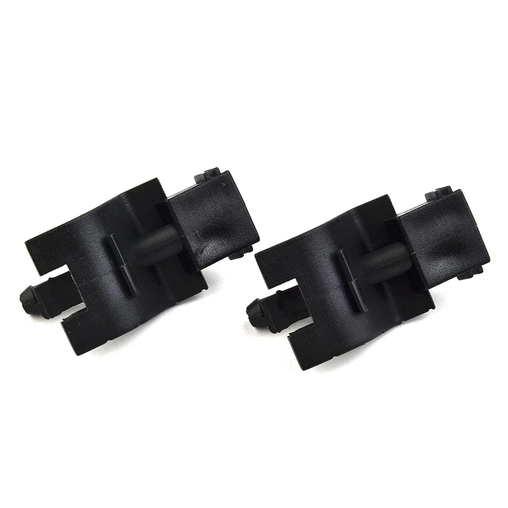 2pcs 85381-12300 Windshield Washer Nozzle Jet Spray For Toyota For Corolla For Camry XV40 / Altis E140  Black Plastic Car Parts