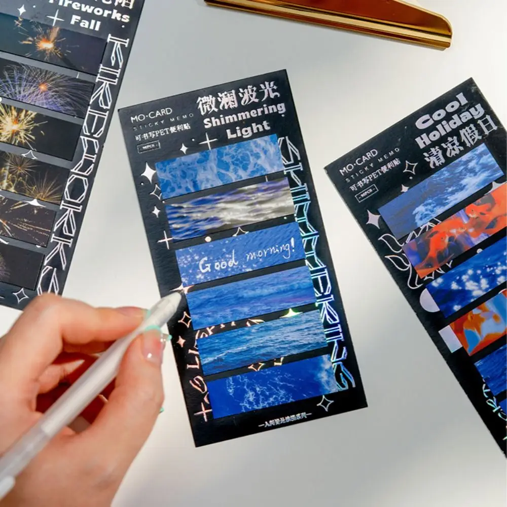 Milky Way Series DIY Index Stickers Index Memo Pad Keypoints Tags Student Stationery Reading Labels Label Bookmark