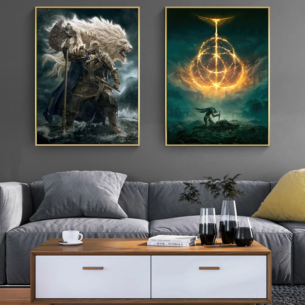 Godfrey Portrait Canvas Art Paintings on the Wall Art Key Game Anime Posters and Prints Rings Art Pictures Home Decor Cuadros