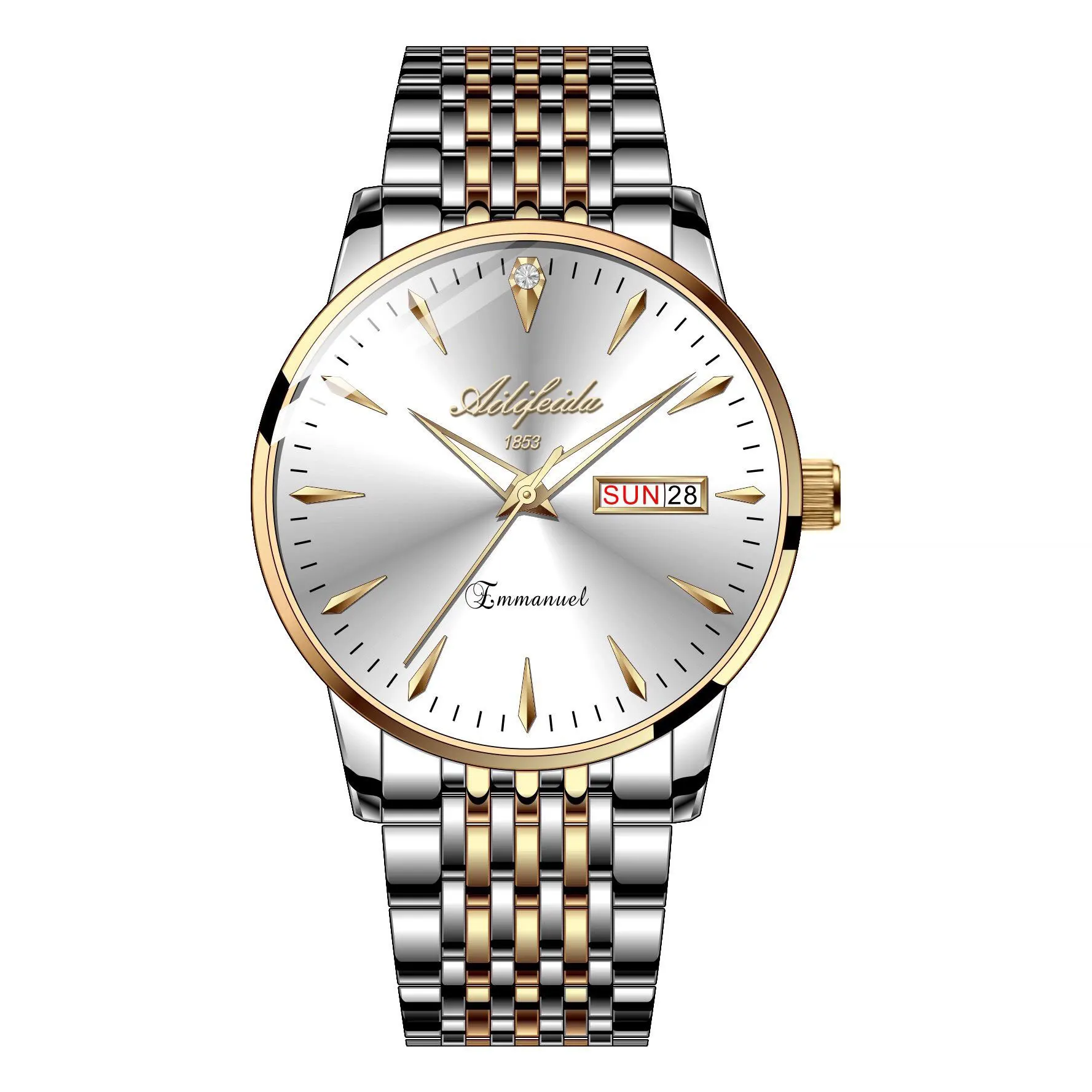 Стальной ремешок для часов Avery Feida