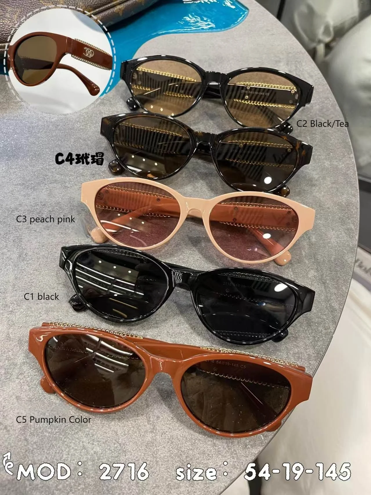 نظارات شمسية جديدة رائجة البيع لعام 2025 للنساء نظارات شمسية كلاسيكية على شكل عين القطة مضادة للوهج UV400