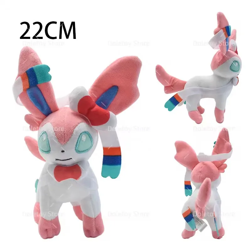 25 Stile Pokemon Eevee Plüschtiere Kawaii Gengar Umbreon Flareon Jolteon Glaceon Vaporeon Sylveon Espeon Plüschpuppen – Detail 10
