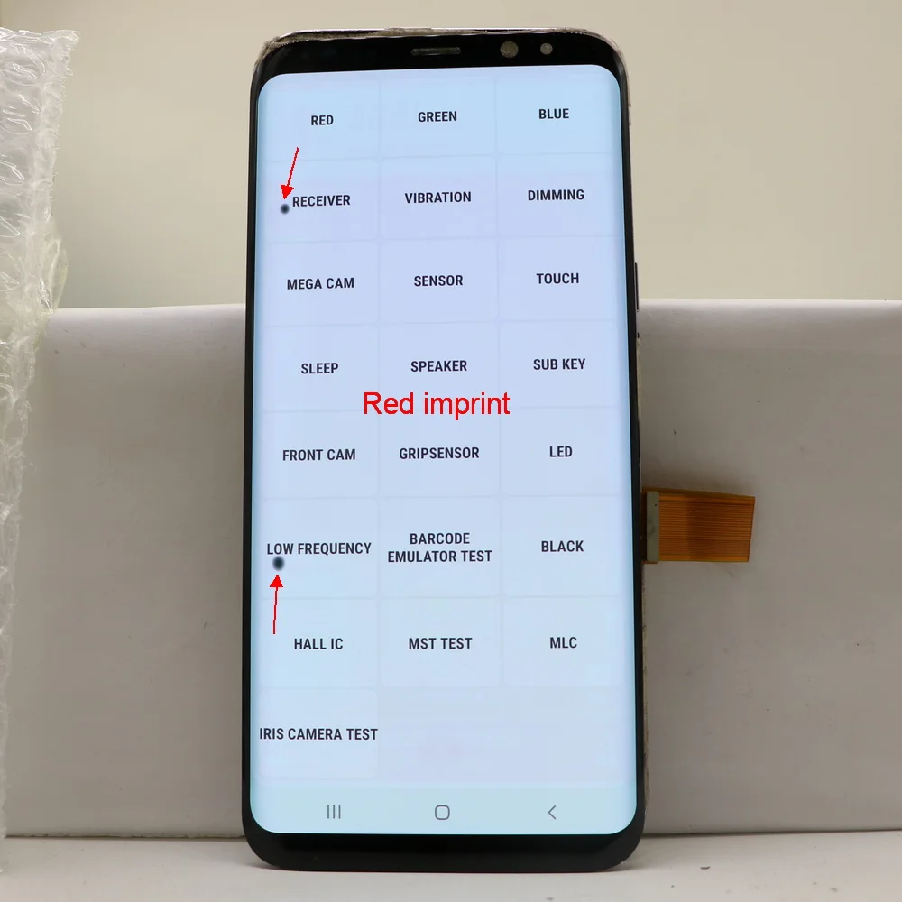 With defects For Samsung Galaxy S8 Plus LCD Display Touch Panel Digitizer G955 G955U G955F Lcd Screen Replacement 100% testing