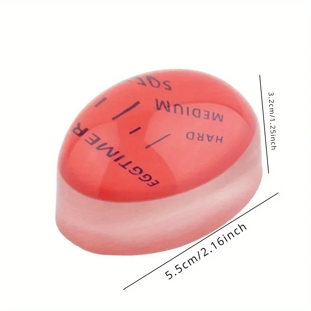 Mini Egg Timer Creative Egg Indicator Resin Egg Timer Kitchen Timer Kitchen Tool Eco-friendly Resin Time Setting Indicator Timer