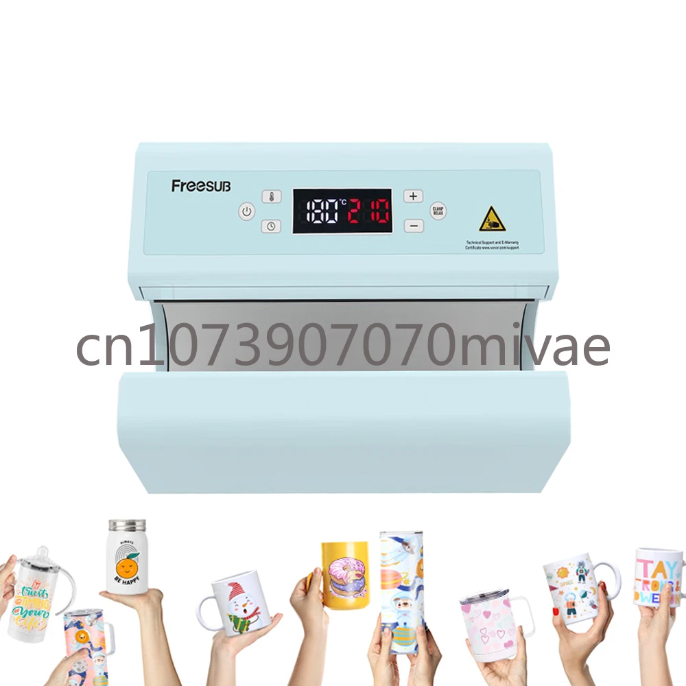 pneumatic bottle mug sublimation printing machine Automatic tumbler heat press machines F300S