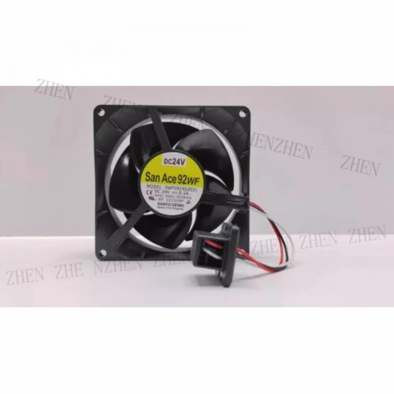 

Y FOR Sanyo 9WF0924S2031 DC24V 0.5A 9032 9CM 3-Pin Cooling Fan