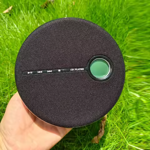 Portable Walkman CD Player Bluetooth Rechargeable Discman With Speakers Cd Player With USB Bluetooth Transmitting