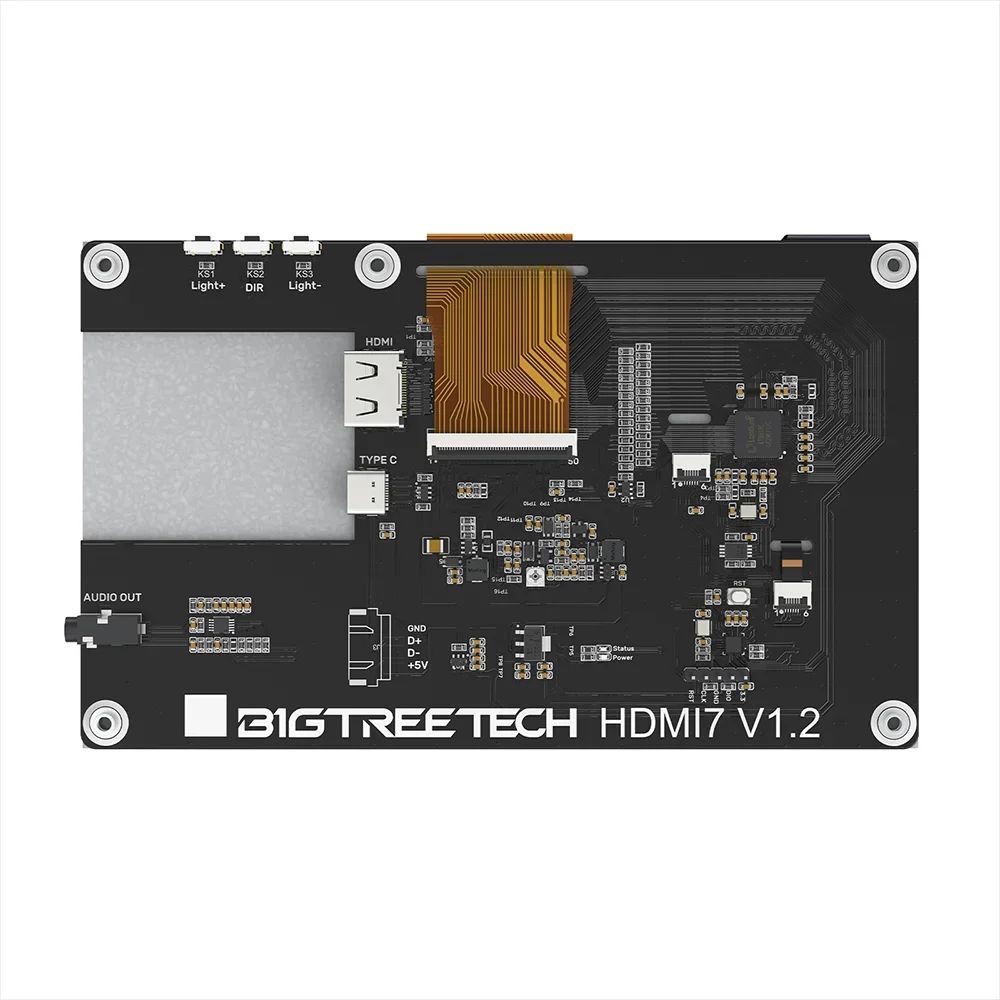 Imagem -05 - Tela de Toque Bigtreetech para Raspberry pi Tela Hdmi Ips Manta M4p Mais Cb1 M8p Mais Cb1 Impressora Fdm Mini pc vs pi Tft50