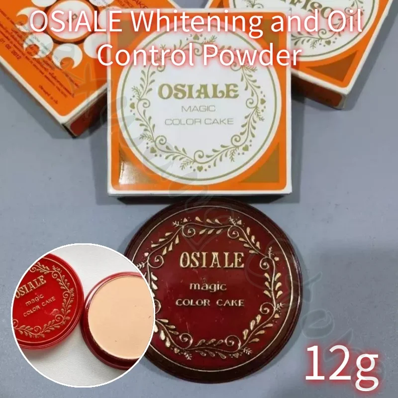 Thai gouache OSIALE concealer powder is light and not easy to get stuck, the powder is delicate and docile and reduces oil
