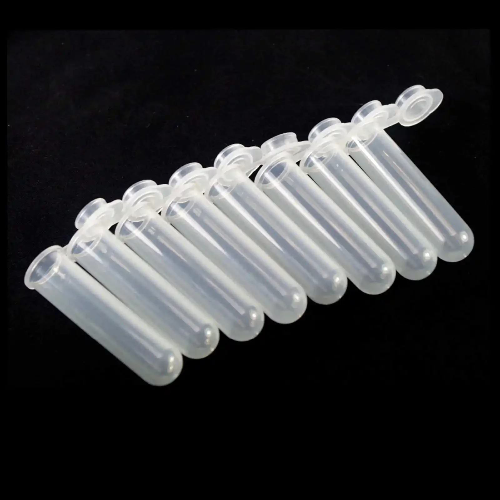 20pcs 7ml Lab PP Centrifuge Tube Round-bottom With Cap EP Tube PCR Tube Sample Specimen