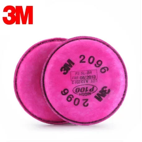 3M 2096 Original Particulate Filter Respiratory Protection, with Nuisance Level Acid Gas Relief Use with 3M Mask LT034