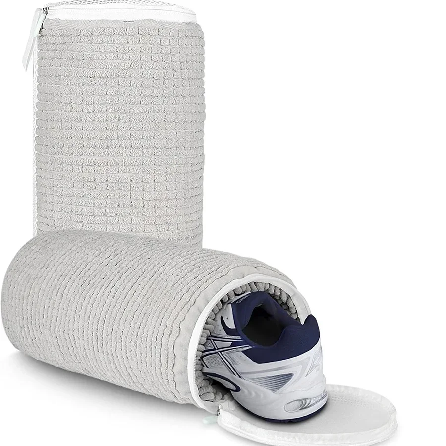 1 piece durable shoe wash bag for easy cleaning with strong zipper ideal for home laundry