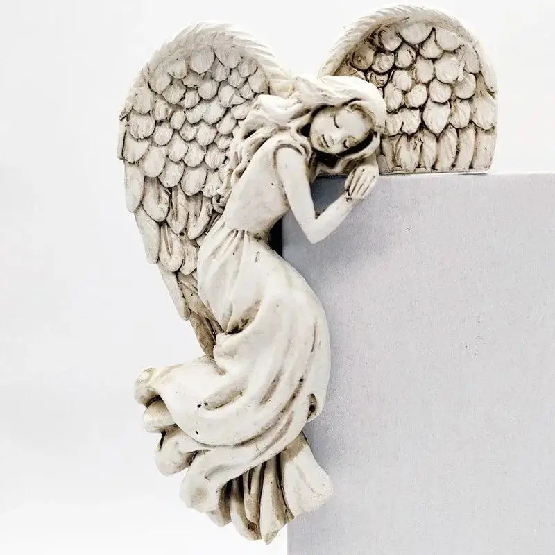 Adorno Resina Alas de Ángel para Marco de Puerta – Diosa Alada - imagen 4