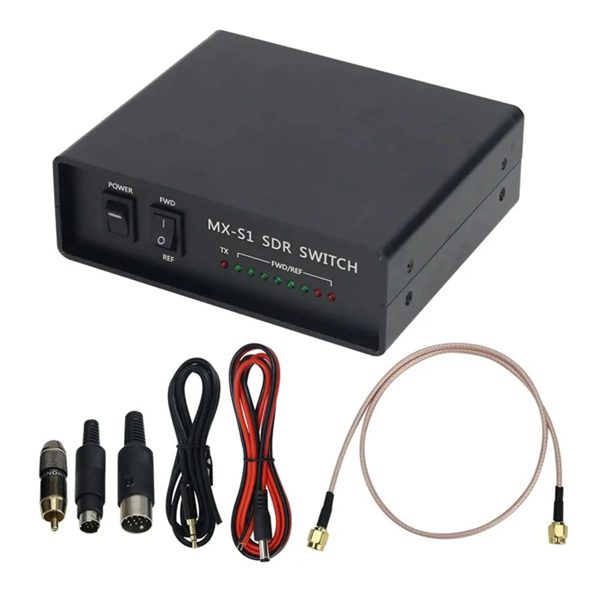 

MX-S1 100W DC-60Mhz SDR Switch SDR TX RX Switch to Add Spectrum Display to Your Old Transceiver for Spectrum Display