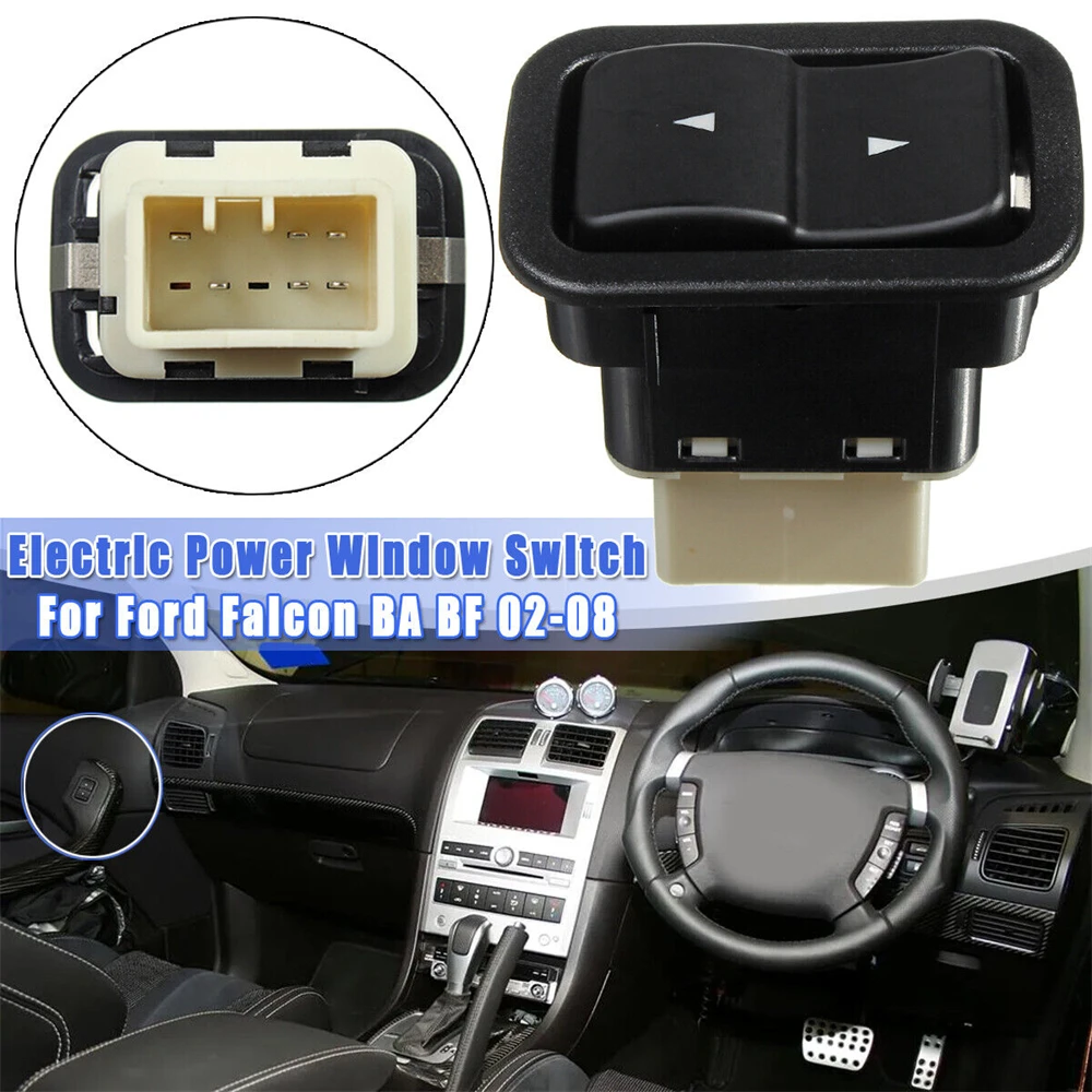 

For Ford Falcon BA BF Car Electric Single Window Switch | Illuminated Window Control Switch FBA7510NHA Easy to install