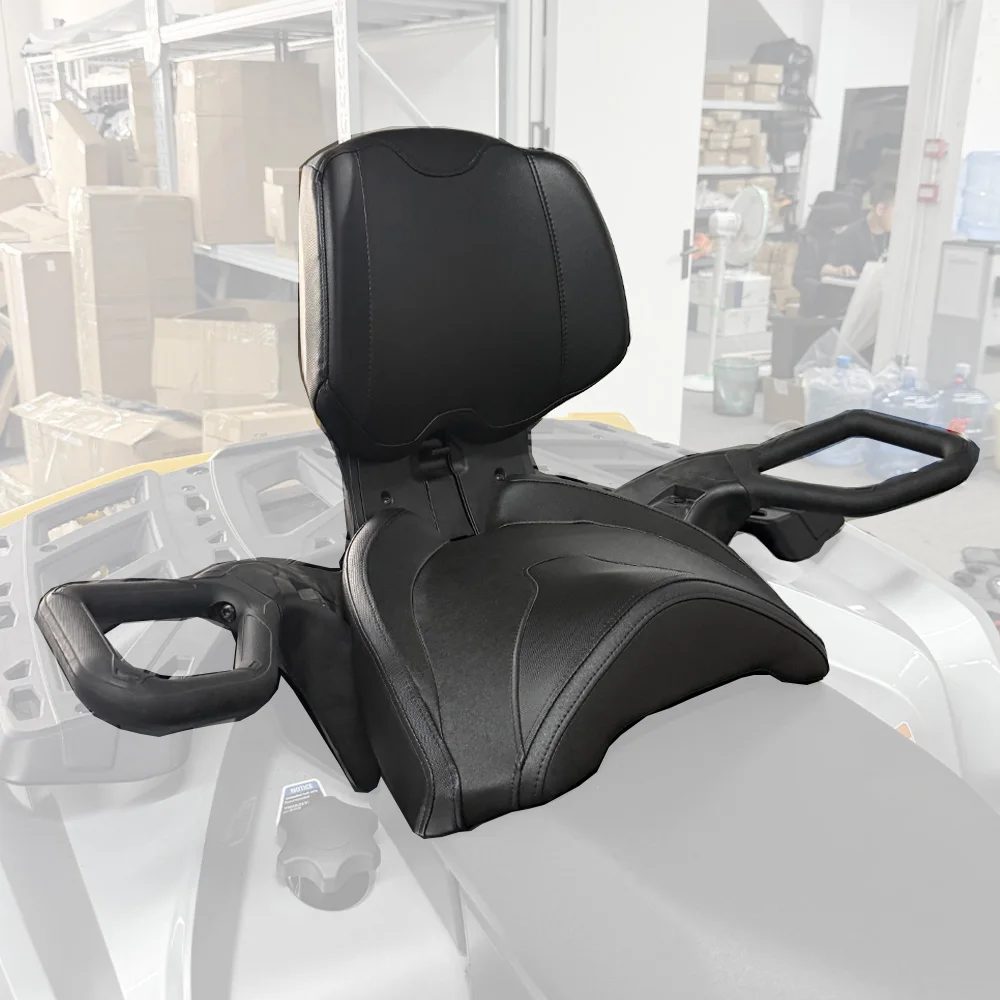 

KEMIMOTO ATV Passenger Seat Kit Compatible with Can Am Outlander L MAX 450 500 570 Outlander 500 570 650 800 G2 G2L #715002373