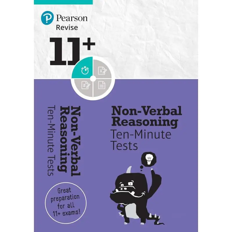 Pearson REVISE 11 NonVerbal Reasoning TenMinute Tests  For The 2024 And 2025 Exams  Ages 8  10 Years Gareth Moore 9781292246710
