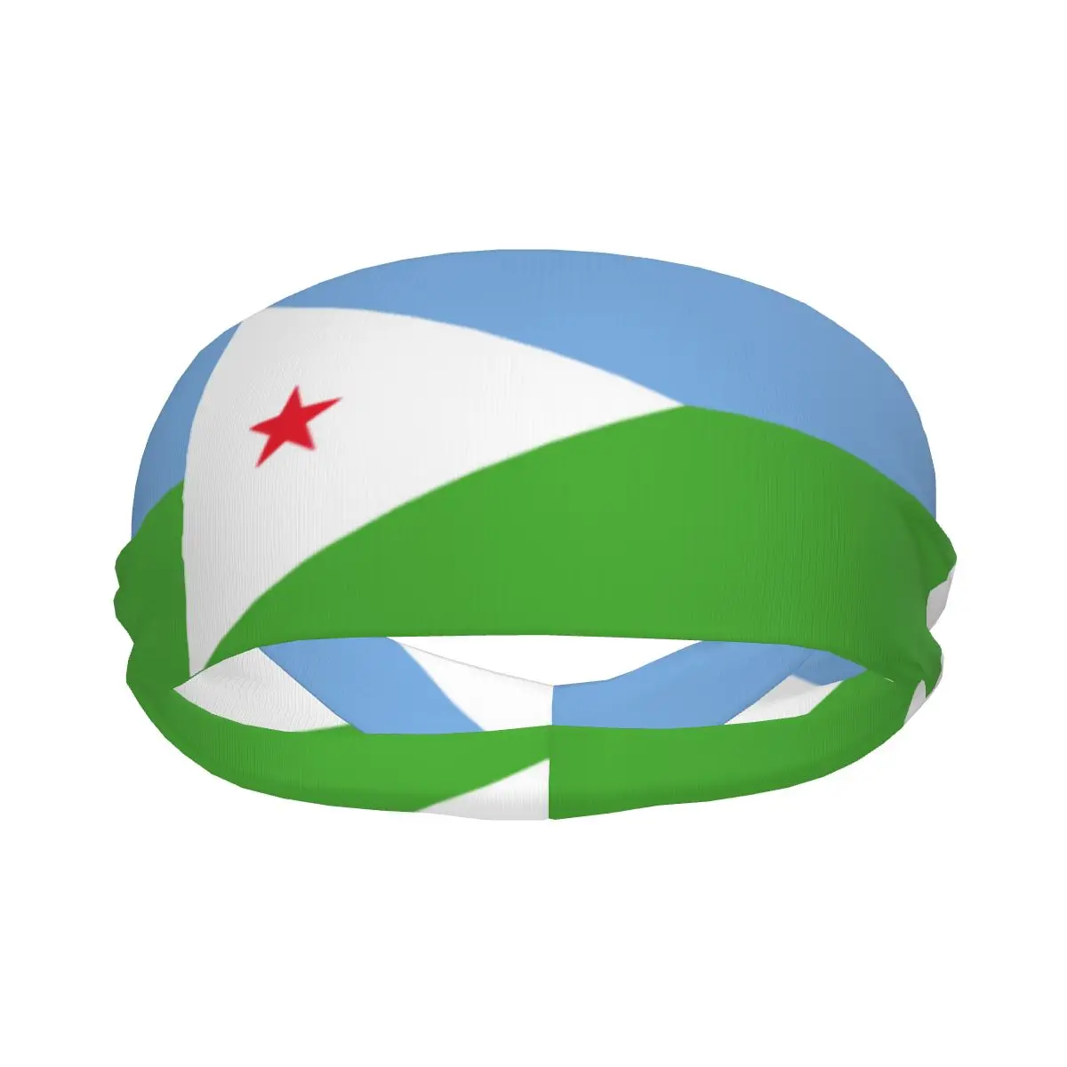 

Djibouti Flag Athletic Headband Elastic Sweatbands Women Men Basketball Sports Gym Fitness Sweat Band Volleyball Tennis