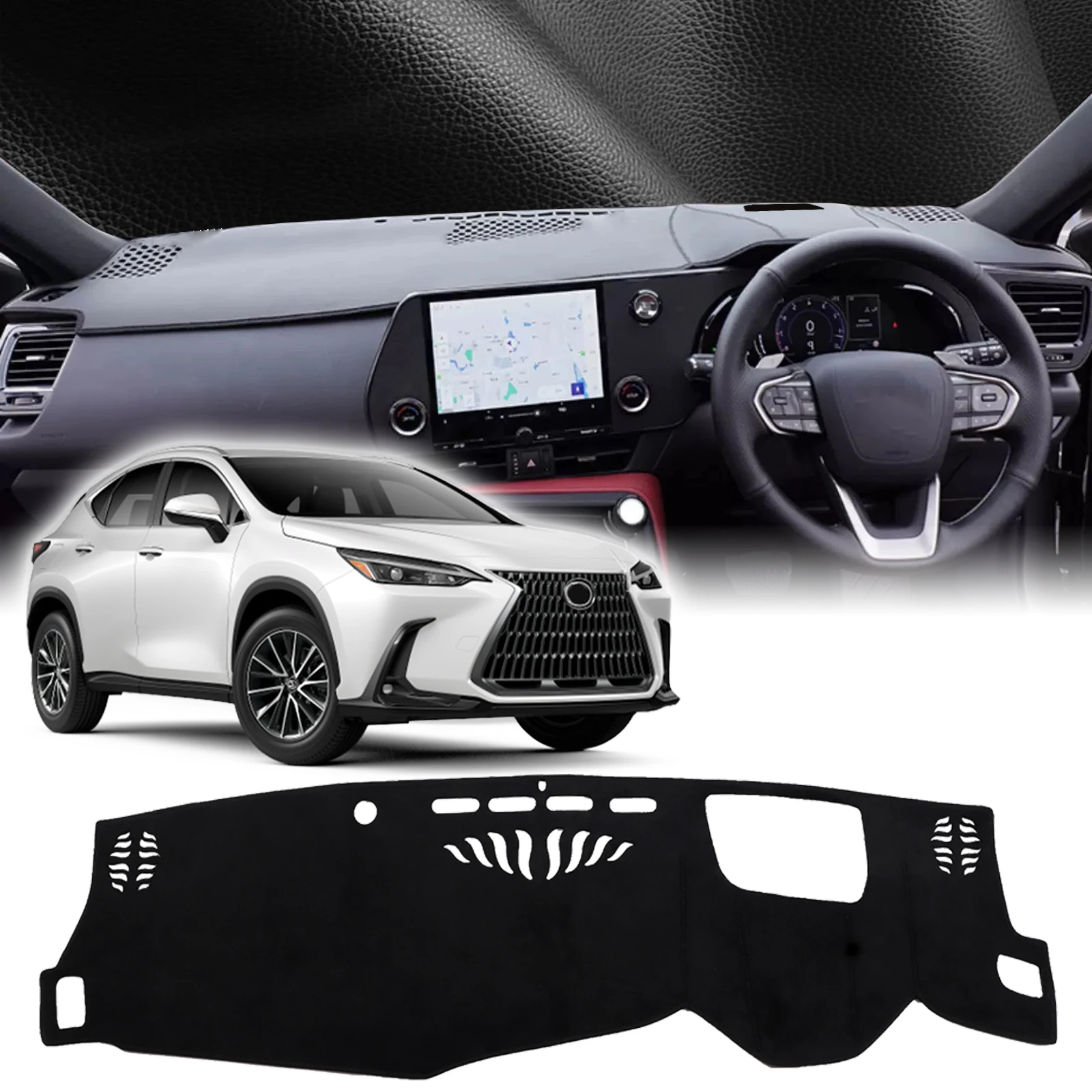

fit for Lexus NX 350h 450 AZ20 2022-2026 Car Dashmat Dashboard Cover Pad DashMat Sunshade Accessories Protective Carpet