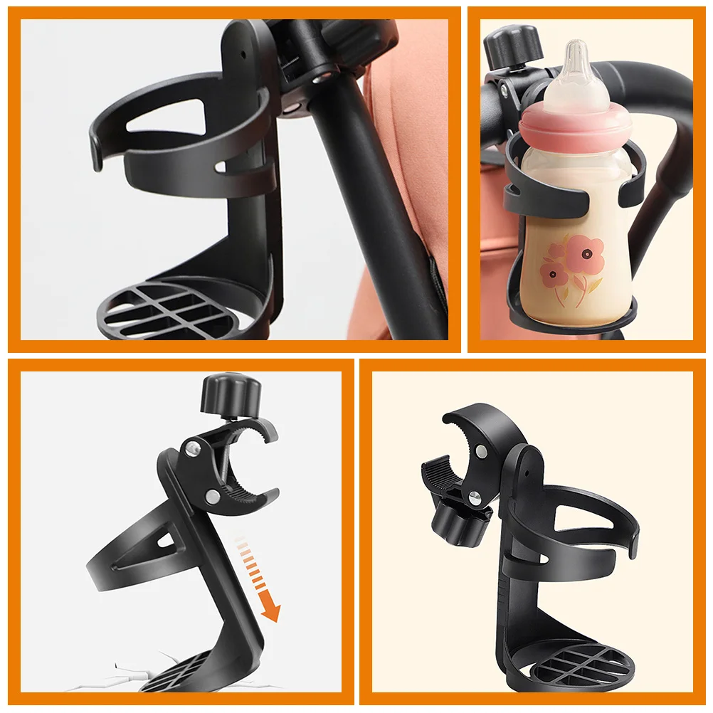 Uniwersalny uchwyt na napoje do wózka inwalidzkiego, regulowany uchwyt na kubek do wózka dziecięcego, chodzika, roweru, na kierownicę, do użytku na zewnątrz, odpinany stojak na kubek