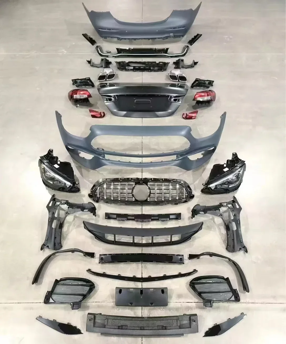 Upgrade for Mercedes Benz E-Class W212 2009-2015 Body Conversion Kit for Older Models For Mercedes Benz AMG W213 63 Bodykit