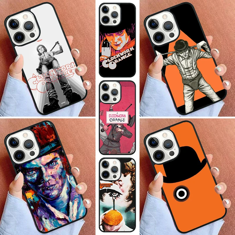 A Clockwork Orange Phone Case For iPhone 16 15 14 Pro 11 13 12 Mini Max SE 2020 6S 7 8 Plus Cover Capa