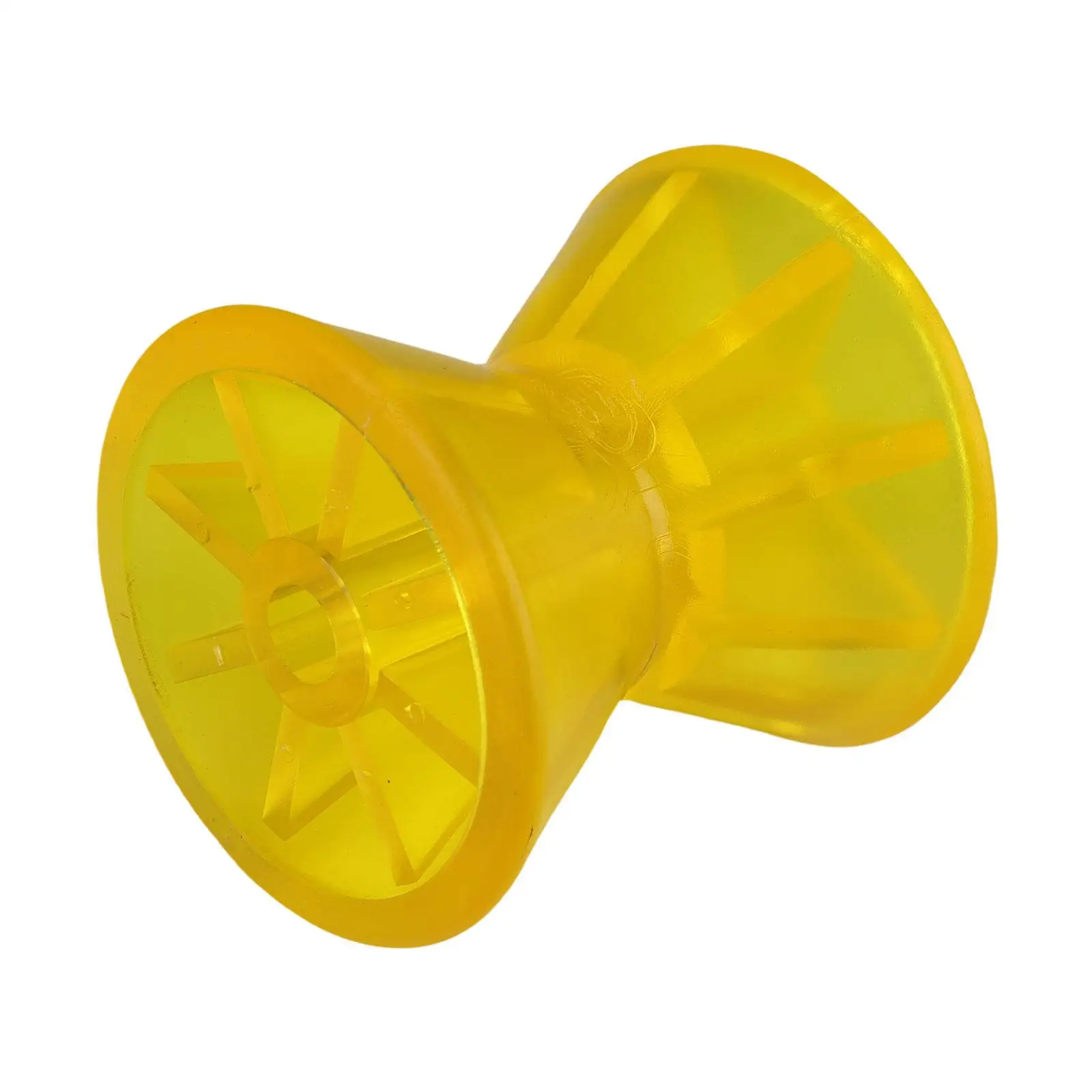 

3.5" Boat Trailer Bow Roller PVC Wide Bracket High Visibility Easy Install for Boat Loading Hauling Assembly Boat Trailer Roller