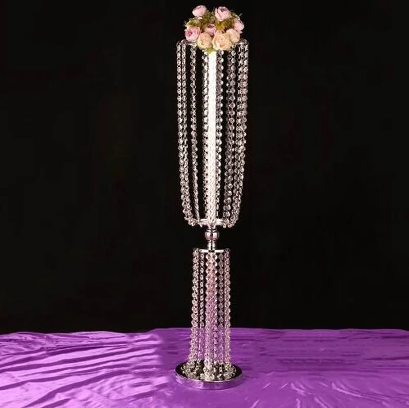 crystal wedding centerpiece,table top chandeliers decoration ,flower shelf ,without flower 10 pcs per lot