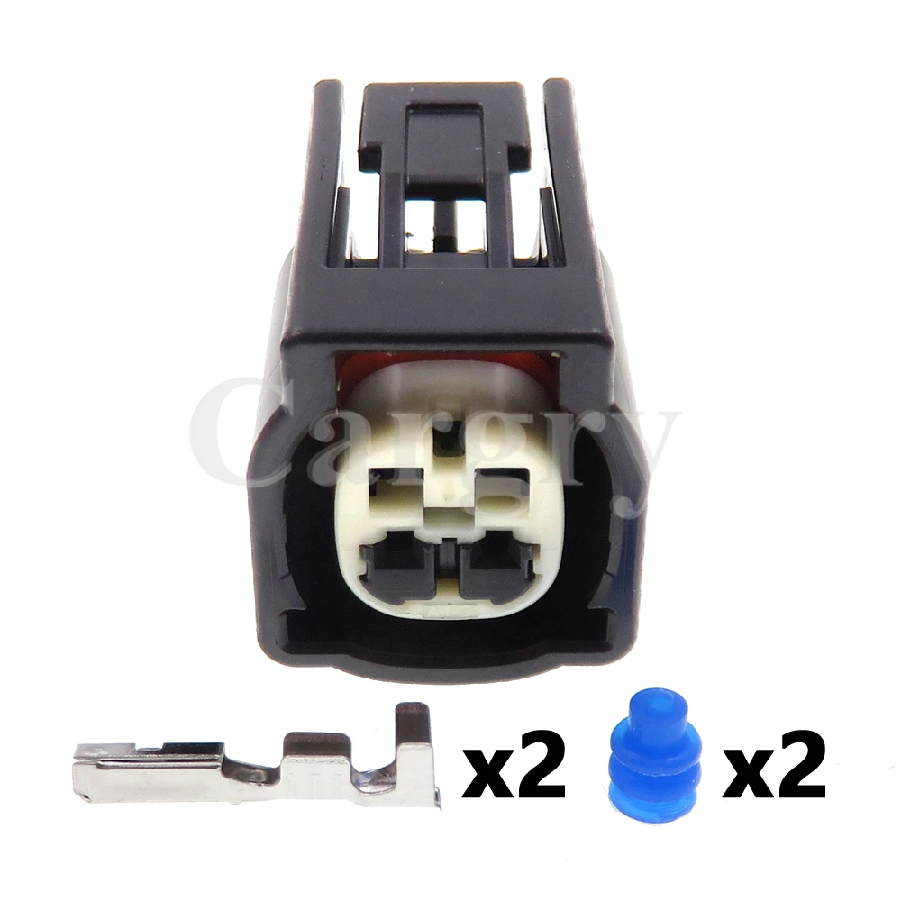 1 Set 2P 7283-6175-30 AC Assembly Car Electric Wire Plug Automobile Waterproof Power Connector Automobile Socket