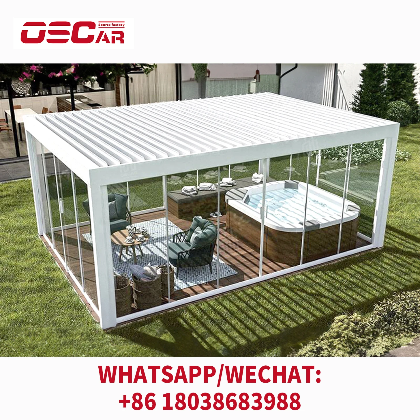 Outdoor Solid Stainless Steel Wooden Pergola Gazebo Kit Base Support and 3 Way Right Angle Corner Bracket