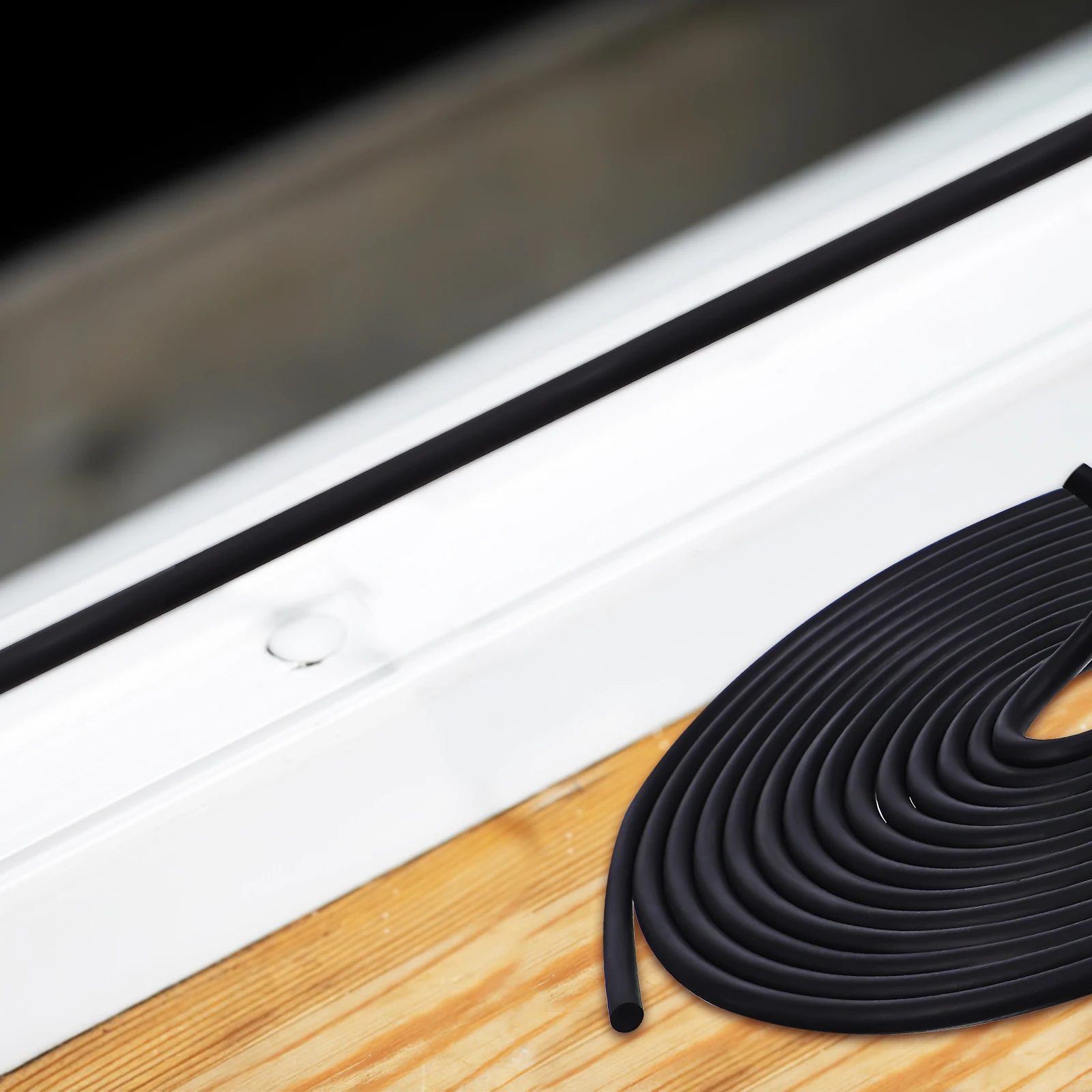 

Waterproof Round Strip Gap Filler Window Seal Car Door Front Weather Stripping EPDM Tape Weatherstripping for Doors