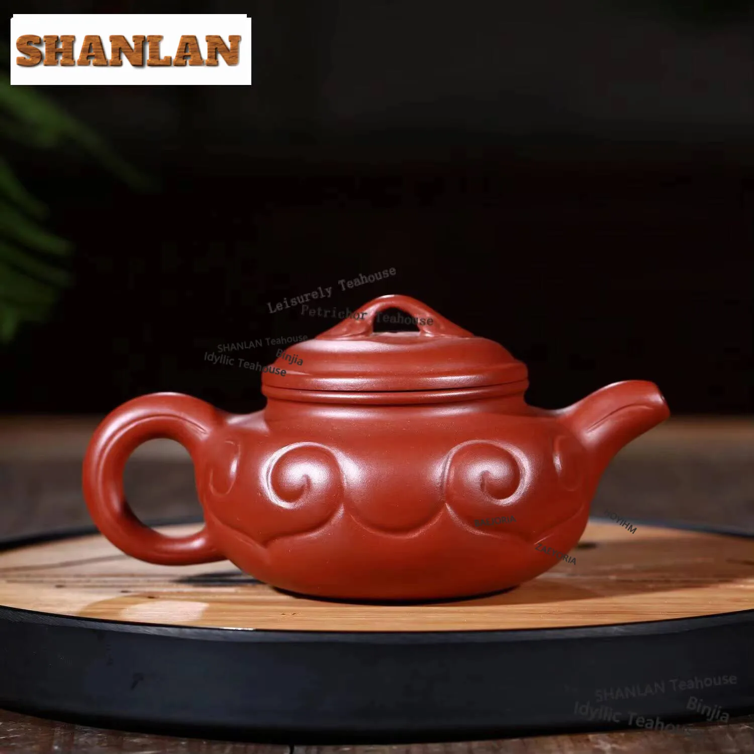 220ml High-end Yixing Purple Clay Teapot Handmade Ruyi Pot Raw Ore Dahongpao Mud Kettle Chinese Zisha Tea Set Teaware Collection