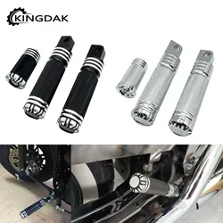 Motorcycle Foot Peg Footrest Pedal Shifter Peg Nail Kits Fit For Harley Sportster XL Dyna Breakout Softail Touring Glide