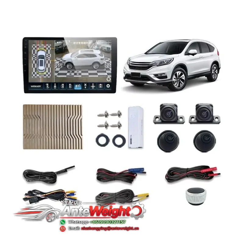 Oem 3D 360 Degree Bird'S Eye View Surround System Panoramic All-Round Reversing Camera 360 Degree Panoramic Car Camera