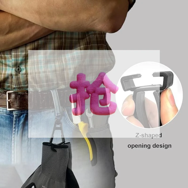 5Pcs Anti-drop Glove Belt Clamp Protective Gloves Clip Hanger Multi-purpose Safety Work Gloves Holder For Worker Construction