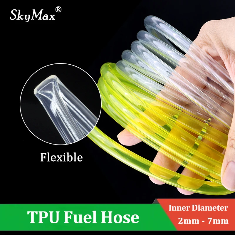 Manguera combustible poliuretano amarillo – Resistente aceite para vehículos - imagen 2