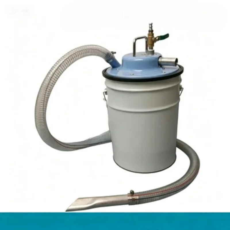 

Pneumatic Vacuum Cleaner Industrial Dust Removal Cleaning Strong Cyclone Dust Collection Bucket Rack