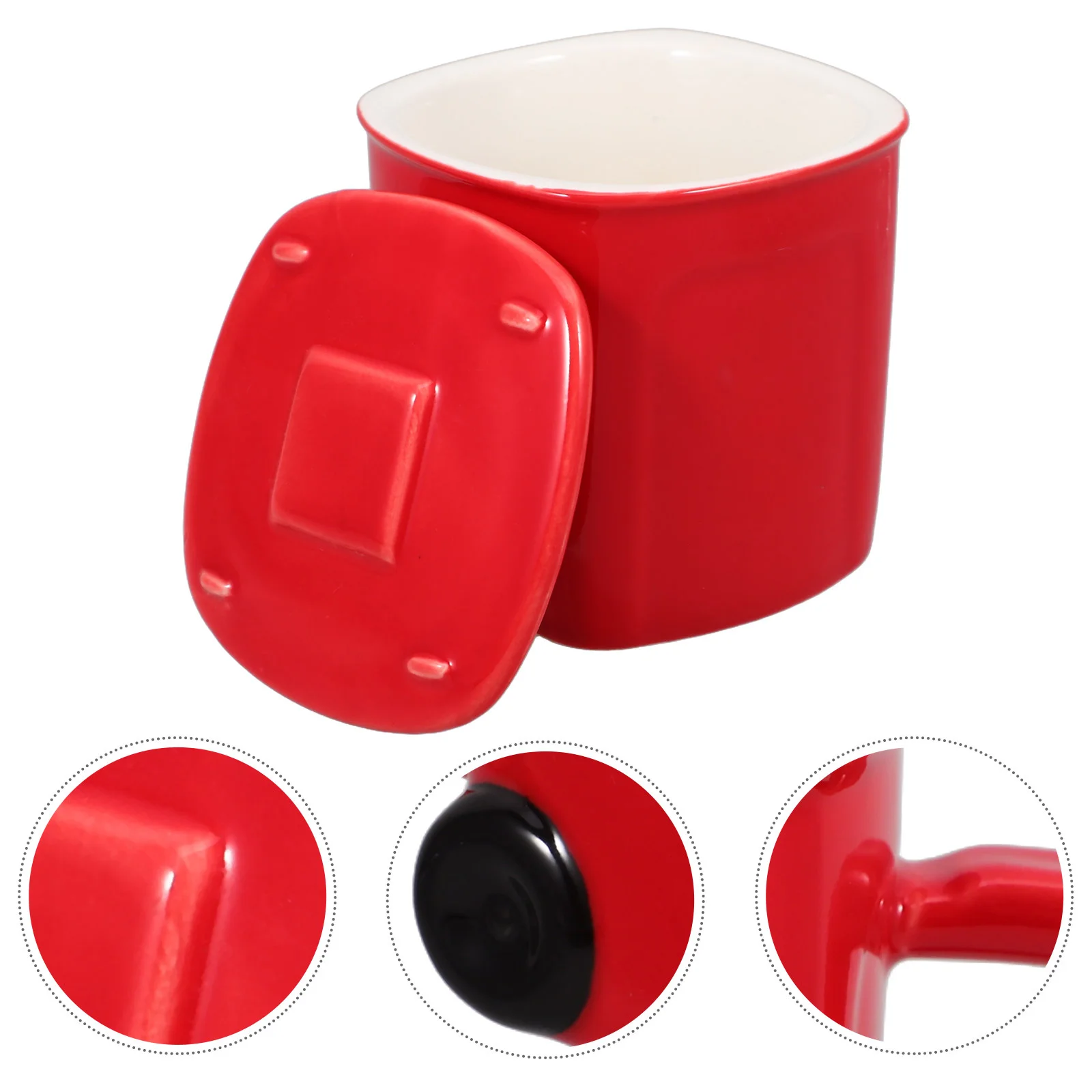 

Ceramic Trash Can Mug Creative Design Easy Clean Home Office Unique Coffee Tea Supplies Gift Friends Family Unusual Coffee Mugs