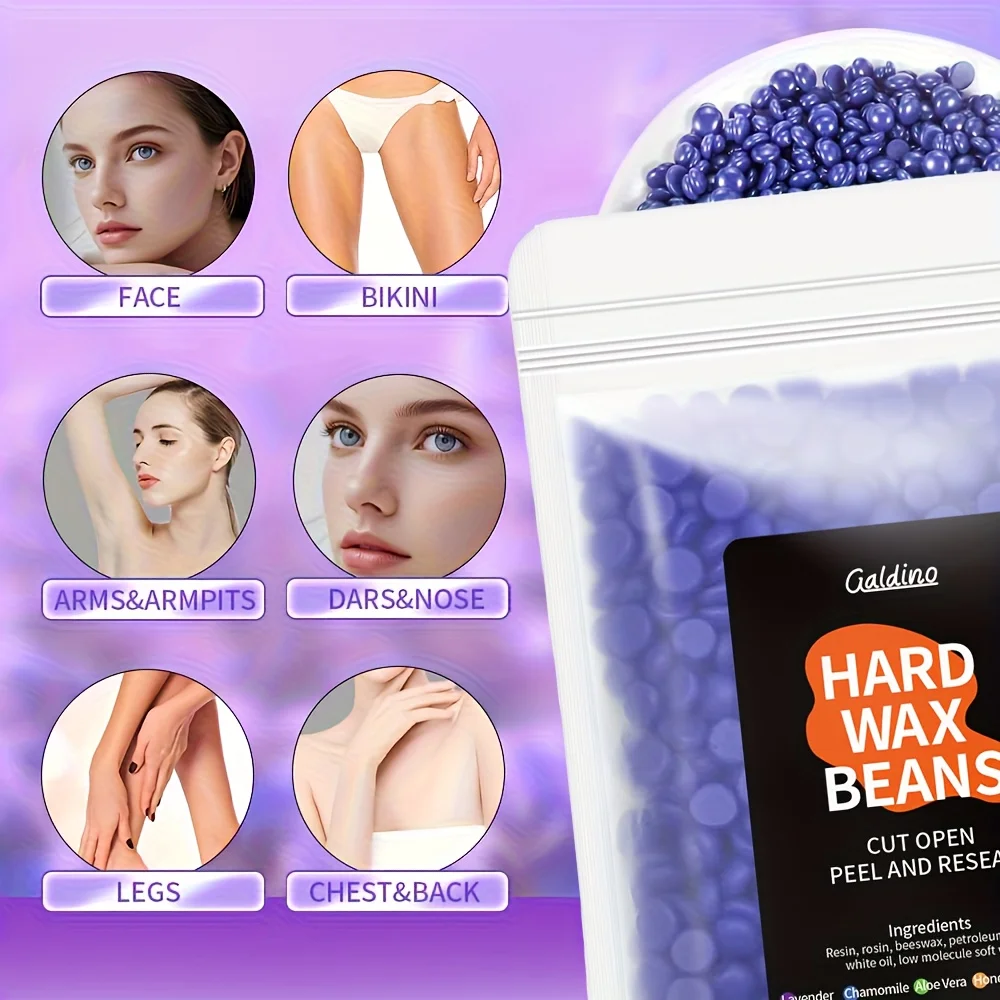 

100g Wax Depilatory Wax Beans Hot Film Hard Hard Hair Removal Bean Waxing Bikini Face Legs Body Hair Removal Unisex