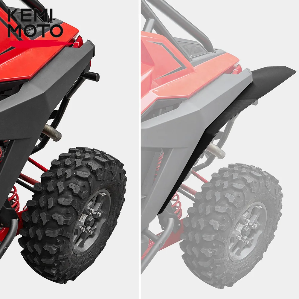 

UTV RZR PRO XP Front Rear Fender Flares Mud Flaps Kit Compatible with Polaris RZR PRO XP / RZR PRO R/ RZR Turbo R 2020-2024