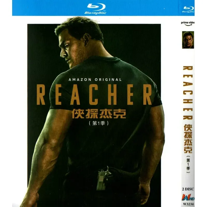 

American Suspense Action TV Series Detective Jack Seasons 1 and 2 High Definition BD Blu-ray 4 Disc Set