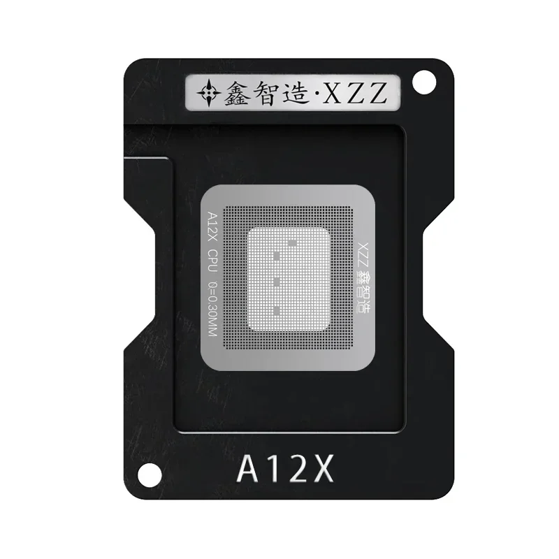 XZZ BGA reballing stencil for laptop cpu SLJ8E A12X BD82HM55 M2 CXD90060GG SR15F A1990 A1707 SR071 Direct heating BGA template