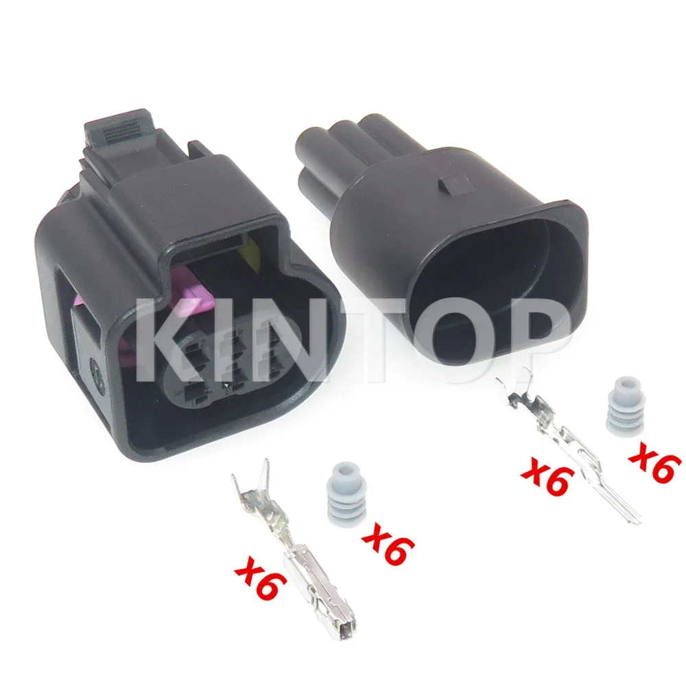 1 Set 6 Pins AC Assembly Auto Oxygen Sensor Male Female Docking Wiring Connector 1928404669  Car Waterproof Socket With Wires