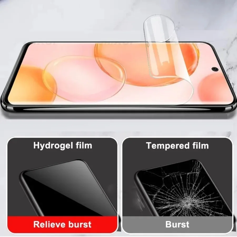 3PCS Full Cover Hydrogel film For Xiaomi Poco F5 F4 GT X5 X4 M4 Pro 5G M5 M5s C55 C51 C50 C40 F3 X3 NFC Screen Protector Film