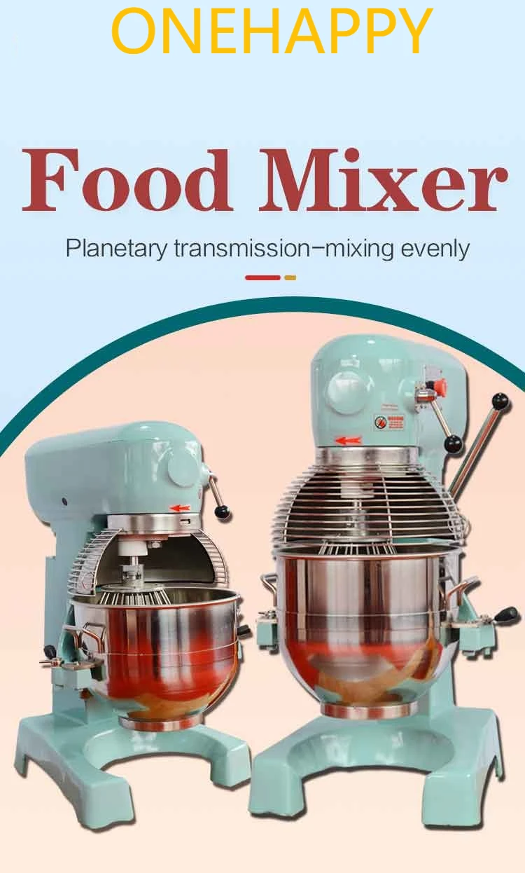 Commercial dough mixer egg beater flour mixer automatic dough kneading and beating chef machine 10L egg beater